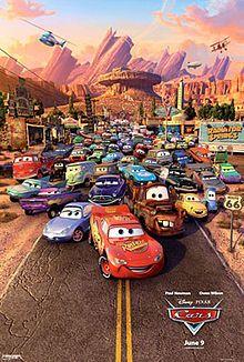 This is another PIXAR film that I didn't want to leave off, I really enjoyed this. The story was well written and the voices really went with the characters. I never did see CARS 2 yet.