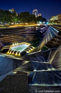 Water Gardens, Fort Worth, Texas-first time I even saw this was in the movie "Logan's Run".I went there often when I lived in Dallas