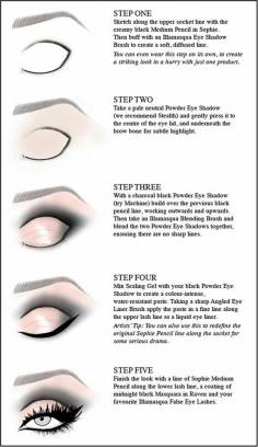 Creased Eyeshadow Tutorial - Head over to Pampadour.com for product suggestions to recreate this beauty look! Pampadour.com is a community of beauty bloggers, professionals, brands and beauty enthusiasts! #makeup #howto #tutorial #beauty #smokey #smoky #eyes #eyeshadow #cosmetics #beautiful #pretty #love #pampadour