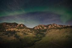 Aurora Borealis in Boulder, CO