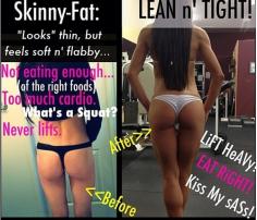 Some girls just don't get it.... You need to lift weights to get that bangin' body you want!