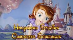Disney World Hollywood Studios Character Schedule #disneyworldcharacters #hollywoodstudioscharacters