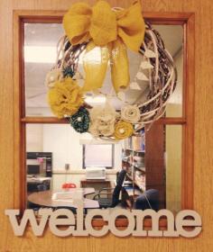 Welcome wreath