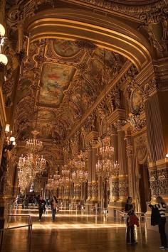 Paris Opera House is one of the most beautiful buildings in the world.