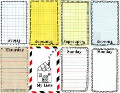 Weekly Planner with Julie Schneider aka yoursecretadmiral | The Etsy Blog