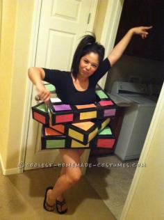 Rubics Cube Costume... This site is the Pinterest of costumes.  I'll be glad I posted this one next year!