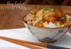 Slow Cooker Teriyaki Chicken w/ Weight Watchers Points