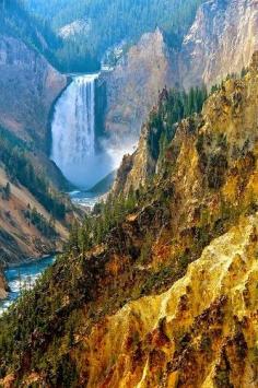 Yellowstone National Park ~ Lower Falls, Wyoming