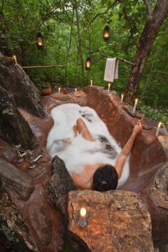 Outdoor bath