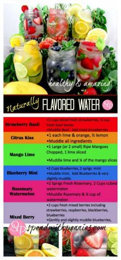 DIY Fruit & Veggie Water #hydrate #healthy