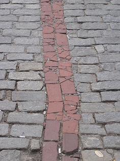 The Freedom Trail in Boston... Love the history, you follow the red bricks to find your destinations on the trail.