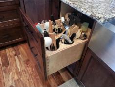 incredible kitchen ideas modular Wonderful Kitchen Ideas decorating    I like this idea instead of utensils in a drawer or in a container on the counter top    -m-