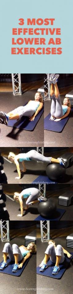 3 MOST EFFECTIVE LOWER AB EXERCISES