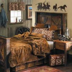 Western bedroom style