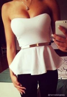 Peplum top