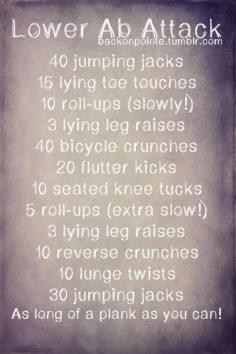 lower abs