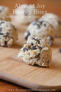 The Sweet {Tooth} Life: Almond Joy Energy Bites (No bake and Gluten Free)