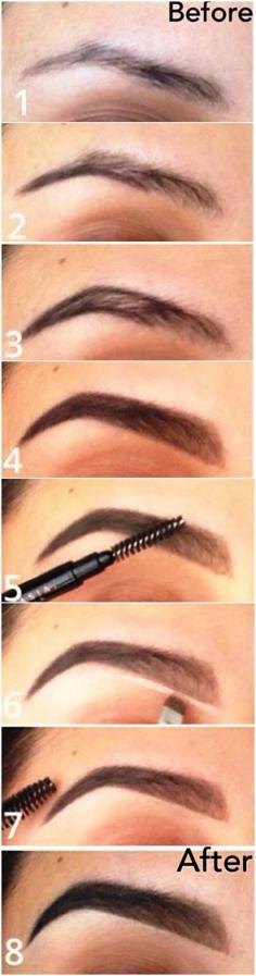 How To: Brow Tutorial.... in awe. how are they so perfect