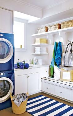 Cutest laundry room ever.