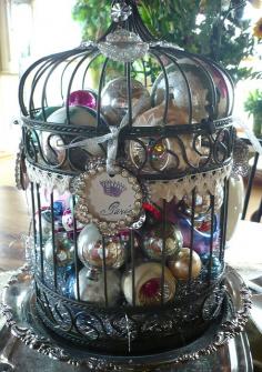 Holiday Birdcage