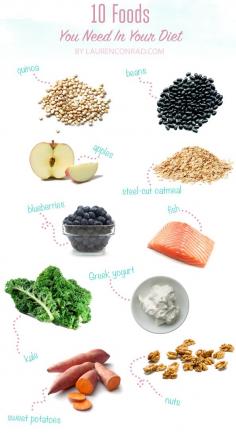 10 Foods You Need in Your Diet