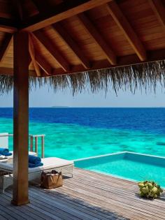 Your next remote island tropical retreat. #Maldives