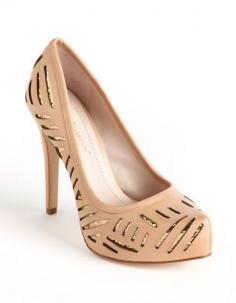 Bcbgeneration Prague Platform Pumps Beige