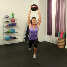 5 Easy Moves With a Medicine Ball - Works Your Entire Body #PopSugar #Fitness #Workout