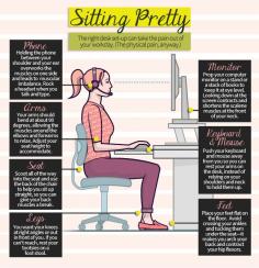 Sitting Pretty: Take the pain out of your workday with ergonomics