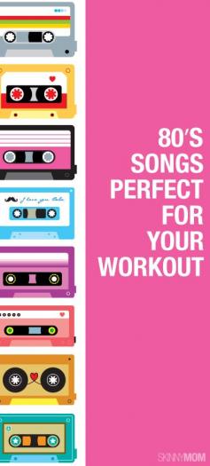 Jam to these 80's tunes during your next run!