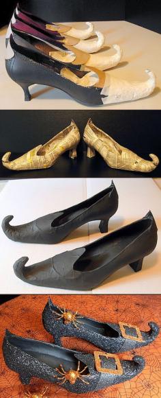 DIY Witchy shoes... these are amazing.