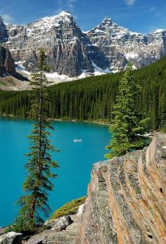 Moraine Lake, Banff National Park, Alberta, Canada ♥