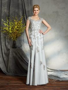 Sweetheart Satin Floor-Length Mother of the Bride Dresses