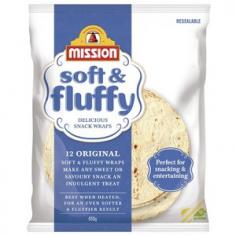 Soft & Fluffy Wrap 12 pack | Coles Online