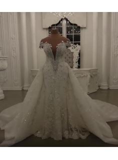 Luxus Brautkleider A Linie | Hochzeitskleider online Kaufen