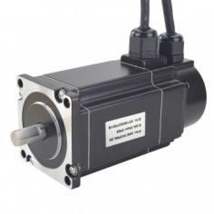 A waterproof stepper motor is a stepper motor with waterproof, dustproof, high temperature resistance and other characteristics, which can operate normally in harsh environments. It consists of multiple electromagnetic coils, which change the force generated by the magnetic field by controlling the current of the coils, thereby driving the motor to rotate.