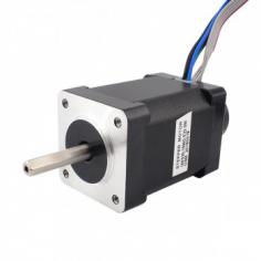 The stepper motor encoder is a device used to measure the rotation position, speed and direction of the motor. It is usually composed of a rotary photoelectric encoder, a photoelectric switch and a digital signal processor, which can measure and feedback the angle and speed of the motor rotation in real time.