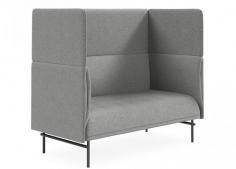 DD Noor High Back Fabric Upholstered 2 Seater Lounge

Features
Seat Height: 410(H)
Overall: 1500(W) x 750(D) x 1250(H)
Material: Seat – Grey Fabric Upholstered
Back – Grey Fabric Upholstered
Base – Steel Black Finish
Warranty: 5 years