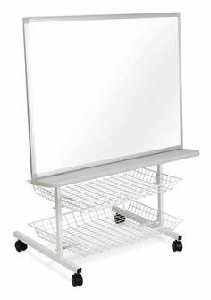 VI Portable Reading & Display Centre

A versatile, mobile storage and teaching centre, perfect for small group literacy sessions and organising resources. Back storage for protection of books, 2 baskets at the base. Height is fully adjustable to four distinct levels, using pop-pins for easy change.

Features
Size: 145cmH
Material: Whiteboard is made of Porcelain surface
Whiteboard Dimension: 100cmW x 70cmH, 10cmW ledge
Mounted on lockable castors
