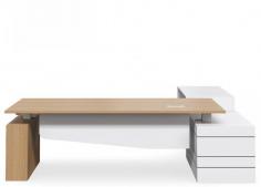 DD Geo Executive Selectric Height Adjustable Desk

The Geo Selectric is considered the mother ship of the Geo Series. Its new and improved design features a two level return, and signature Geo lines, making it the fully ergonomic sit/ stand desk.

Features

A heavy duty motor drive
Standard for both strength & durability
Height Adjust : 700-1150mm
Finish Options: 50 STANDARD Colours, refer to the colour swatch
Rectangular Cable Hole to your preferred placement (included)
Price includes desk with 101 selectric frame, cable basket, 4 GPO & DATA outlets, underdesk cord snake & 3 metre lead
Overall Dimension: Desk –  2000L x 900D; Empty Return – 2100L x 550D x 675H
Warranty: 10 years
Manufacture lead time 20-25 Business Days