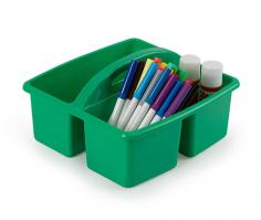 VC Plastic Small Caddy

Strong and durable, Plastic Small Caddies are perfect for classroom storage.

Features
The 3 compartment caddy
Easy-carry handle, to be moved from desk to desk in all learning spaces.
Store pencils, brushes, markers and all kinds of classroom accessories.
Available in a range of 9 colours
Caddy size:  235mmW x 227mmD x 123mmH
**The price is for the caddy only.