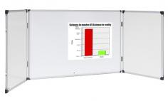 VC Cabinet Magnetic Whiteboard
Features
Dimension:  1200 x 900 Closed, 2400 x 900 Open
Magnetic Receptive
Dry Wipe Surface
Lockable, saves wall space