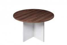 GP Round Meeting Table with White Cross Base & Casnan Top

Product Features
Made of quality E1 Enviroboard
Stable cross base
Colour: Top – Casnan; Bottom – White
Warranty –  3 years