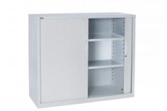 RL 1200W GO Tambour Door Cupboard

The 1200mm Wide Go Tambour door cupboard needs no space to open doors, saving valuable floor space and can fit easily into a workstation layout with a range of heights and 2 widths to choose from.

A range of accessories allows a full range of filing solutions.

Fully riveted construction backed by a 10 year warranty.