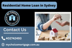 My Choice Mortgage and Finance is providing residential home loans in Sydney for all property dealings across all areas. 

Learn More : https://mychoicemortgage.com.au/residential-home-loan-services-sydney/