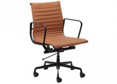 DD Berkeley Boardroom Chair in Black Base with Tan PU Seat

Features:
Seat Height(mm): 440 – 540(H)
Overall Dimension(mm): 580(W) x 630(D) x 880 – 960(H)
Material: Seat – Synthetic Leather
Base – Black Aluminium 5 Way Base
Fully Assembled
3 Year Warranty
Weight Rating: 120kg