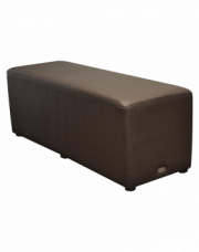 Rectangle Ottoman For Reception Area-Clearance

Features
Suitable for indoor commercial use only
Seat: Quality vinyl
Frame: Strong timber frame
Dimensions: 1200W x 430D x 450 Seat Height
Rectangle Unit Weight: 11.5kg
Weight Capacity: 100kg
Replaceable feet
Made in China
Warranty: 1 years