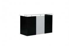 GP OMsystem Commercial Office Reception Desk

Product Features
Made of quality melamine boards
Adjustable shelves
Size – 1800 x 750 x 1100mm
Modern 3 panel front
Full modesty on both sides
Warranty – 3 years
Note: Return desk is optional, sold separated