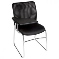 MA Martin Chrome Sled Base Stackable Meshback Lecture Chair

Stackable except with tablet arms
Fully welded steel frame in chrome finish
Sled based chair
Mesh back for added style, breathability and support
Dimensions(mm) : 850H x 490 (550 with tablet arm)W x 605D
Weight : 8.5kg
Weight Capacity : 110kg
Origin : China
Warranty : 3 Year