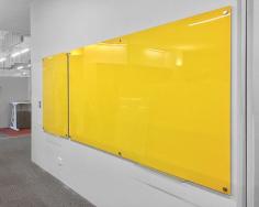 VC Starphire Coloured Glassboards

Custom Made Glassboards? -? Starphire safety toughened glass
If a totally CLEAR glass is required we recommend Starphire glass (no green tinge). Extremely accurate colour matching?where necessary. Standard glass has a slight green tinge (iron oxides) to it. This slightly affects the colour particularly with plain white. We recommend Starphire when colours must match

Sizes up to 1500x900mm have 4 holes with 4 fittings
Sizes 1500x1200mm or more have 6 holes with 6 fittings
Size 2400x1200mm have 8 holes with 8 fittings
Optional colour matched fittings available
Optional magnetic glassboard with 4mm tougheded glass
Other sizes are available, please call us
Freight charges apply due to the sensitive nature of glass
Made to Order items are non-returnable & lead times apply
Dry Wipe Surface
Warranty 25 Years